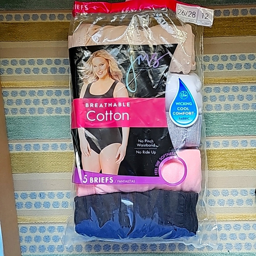 Women's underwear, JMS, Size 12 Breathable cotton